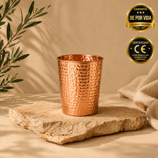 Vaso de Cobre Martillado MyMarrak™